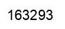Number 163293 black image