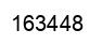 Number 163448 black image