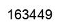 Number 163449 black image