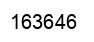 Number 163646 black image