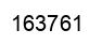 Number 163761 black image