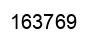 Number 163769 black image