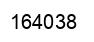 Número 164038 imagen negro