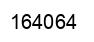 Número 164064 imagen negro