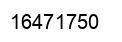 Número 16471750 imagen negro
