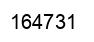 Número 164731 imagen negro