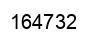 Número 164732 imagen negro