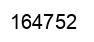 Número 164752 imagen negro