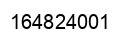 Número 164824001 imagen negro