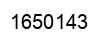 Number 1650143 black image