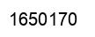 Number 1650170 black image