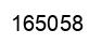 Número 165058 imagen negro
