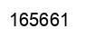 Número 165661 imagen negro