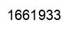 Number 1661933 black image