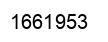 Number 1661953 black image