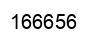 Número 166656 imagen negro