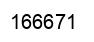 Número 166671 imagen negro