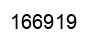 Number 166919 black image