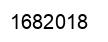 Number 1682018 black image