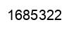 Número 1685322 imagen negro