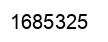 Número 1685325 imagen negro