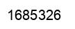 Número 1685326 imagen negro