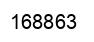 Número 168863 imagen negro
