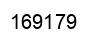 Número 169179 imagen negro