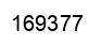Número 169377 imagen negro