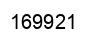 Number 169921 black image