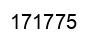 Number 171775 black image