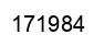 Number 171984 black image