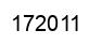 Número 172011 imagen negro