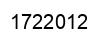 Number 1722012 black image