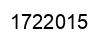 Number 1722015 black image