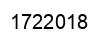 Number 1722018 black image