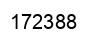 Number 172388 black image
