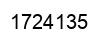 Número 1724135 imagen negro