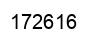 Number 172616 black image