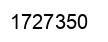 Number 1727350 black image