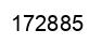 Number 172885 black image