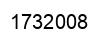 Number 1732008 black image