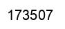 Number 173507 black image