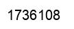 Number 1736108 black image