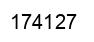 Número 174127 imagen negro