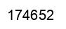 Número 174652 imagen negro