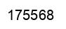 Number 175568 black image