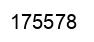 Number 175578 black image