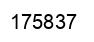 Number 175837 black image