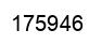 Number 175946 black image